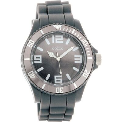 Oozoo C4173 Montre Mixte Quartz Analogique Bracelet Silicone Gris Oozoo C4173 Montre Mixte Quartz Analogique Bracelet Silicone Gris