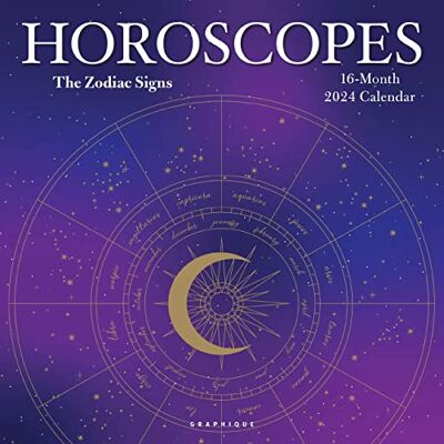 Graphique Calendrier mural horoscopes 2024 12" x 12" Papier épais Organiseur de maison et de bureau Large grille mensuelle 3 langues et vacances marquées Page d'aperçu de 4 mois pour 2025 Graphique Calendrier mural horoscopes 2024 12" x 12" Papier épais Organiseur de maison et de bureau Large grille mensuelle 3 langues et vacances marquées Page d'aperçu de 4 mois pour 2025
