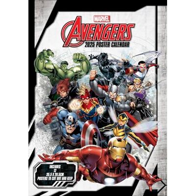 Calendario 30x42 avengers 2025 pyramid Calendario 30x42 avengers 2025 pyramid