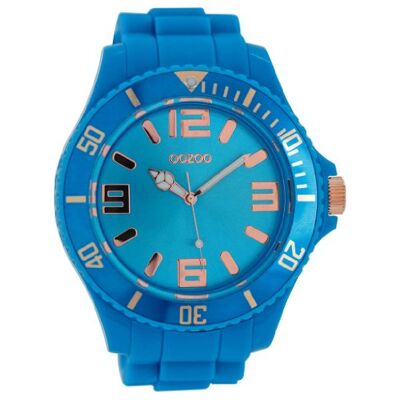 Oozoo C5057 Montre pour femme, bracelet en silicone, Bande Oozoo C5057 Montre pour femme, bracelet en silicone, Bande