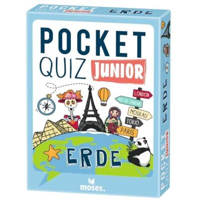 moses Pocket Quiz junior Erde (Kinderspiel) moses Pocket Quiz junior Erde (Kinderspiel)