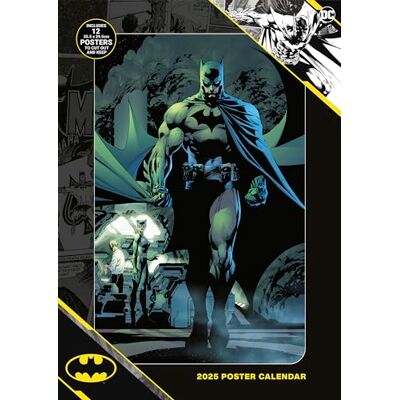 Calendario A3 29,7x42 cm Batman 2025 pyramid Calendario A3 29,7x42 cm Batman 2025 pyramid
