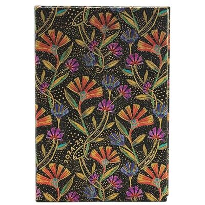 Paperblanks 18-Month Planners, Wild Flowers, Mini, Horizontal, Elastic Band Closure Paperblanks 18-Month Planners, Wild Flowers, Mini, Horizontal, Elastic Band Closure