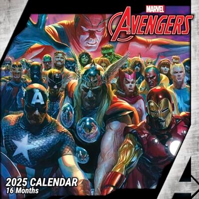 Avengers 2025 calendario 30 x 30 cm pyramid Avengers 2025 calendario 30 x 30 cm pyramid