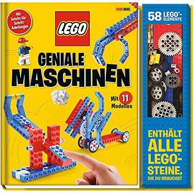 Panini LEGO® Geniale Maschinen: Mit 11 Modellen: Enthält alle LEGO®-Steine, die du brauchst mit 58 LEGO® Elemente Panini LEGO® Geniale Maschinen: Mit 11 Modellen: Enthält alle LEGO®-Steine, die du brauchst mit 58 LEGO® Elemente