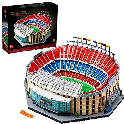 Lego Camp NOU – FC Barcelona 10284 Building Kit; Build a Displayable Model Version of The Iconic Soccer Stadium (5,509 Pieces) Lego Camp NOU – FC Barcelona 10284 Building Kit; Build a Displayable Model Version of The Iconic Soccer Stadium (5,509 Pieces)