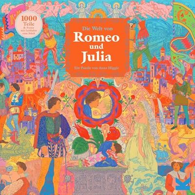 Laurence King Die Welt von Romeo und Julia: Ein 1000-Teile-Puzzle Laurence King Die Welt von Romeo und Julia: Ein 1000-Teile-Puzzle