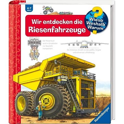 Ravensburger Wieso? Weshalb? Warum?, Band 6: Wir entdecken die Riesenfahrzeuge Ravensburger Wieso? Weshalb? Warum?, Band 6: Wir entdecken die Riesenfahrzeuge