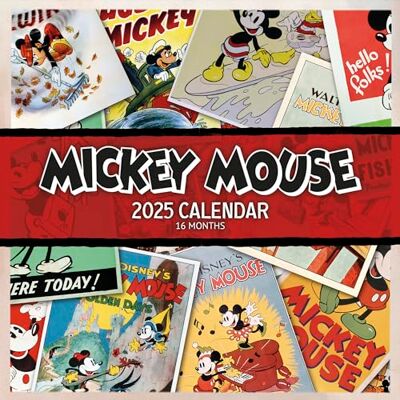 Calendario 30x30 mickey&minnie 2025 pyramid Calendario 30x30 mickey&minnie 2025 pyramid