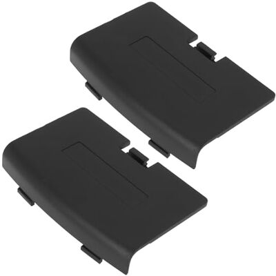 SG Store Lot de 2 cache-piles de rechange en plastique pour console de jeu Nintendo Game Boy Noir SG Store Lot de 2 cache-piles de rechange en plastique pour console de jeu Nintendo Game Boy Noir