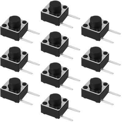 Create idea Lot de 10 micro-boutons à gâchette d'épaule à 2 broches pour bouton L R Déclencheur d'épaule gauche et droite compatible avec Nintendo GBA SP/GBA/NDS/GBM Create idea Lot de 10 micro-boutons à gâchette d'épaule à 2 broches pour bouton L R Déclencheur d'épaule gauche et droite compatible avec Nintendo GBA SP/GBA/NDS/GBM