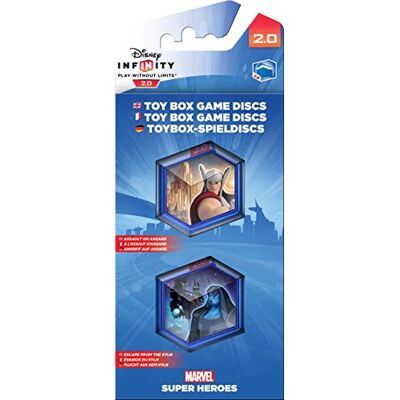 Disney Infinity 2.0 Marvel Super Heroes : Pack de 2 Power Discs Disney Infinity 2.0 Marvel Super Heroes : Pack de 2 Power Discs