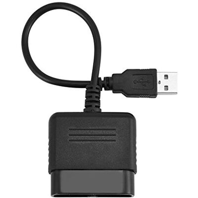 Demeras Adaptateur de contrôleur Adaptateur de contrôleur PS2 vers PS3 Adaptateur de contrôleur PS2 vers USB pour PS3 et PC Demeras Adaptateur de contrôleur Adaptateur de contrôleur PS2 vers PS3 Adaptateur de contrôleur PS2 vers USB pour PS3 et PC