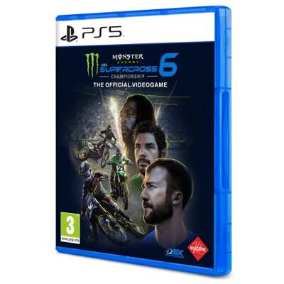 Monster Cable Energy Supercross 6 The Official Videogame (PlayStation 5) Monster Cable Energy Supercross 6 The Official Videogame (PlayStation 5)