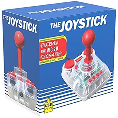Retro Games Kosiy The C64 Micro Switch Joystick Clear (Electronic Games) Retro Games Kosiy The C64 Micro Switch Joystick Clear (Electronic Games)
