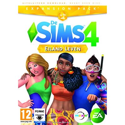 De Sims 4: Eiland Leven PC/MAC Code in Doos Add-On PC DVD De Sims 4: Eiland Leven PC/MAC Code in Doos Add-On PC DVD