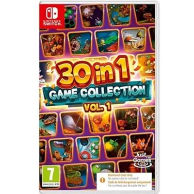 Just For Games 30 in 1 Game Collection Vol. 1 Nintendo SWITCH (CODE DE TÉLÉCHARGEMENT) Just For Games 30 in 1 Game Collection Vol. 1 Nintendo SWITCH (CODE DE TÉLÉCHARGEMENT)