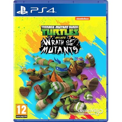 Teenage Mutant Ninja Turtles Arcade Wrath of the Mutants Playstation 4 Teenage Mutant Ninja Turtles Arcade Wrath of the Mutants Playstation 4
