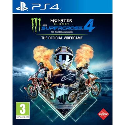 Monster Cable Energy Supercross The Official Videogame 4 (PS4) Monster Cable Energy Supercross The Official Videogame 4 (PS4)