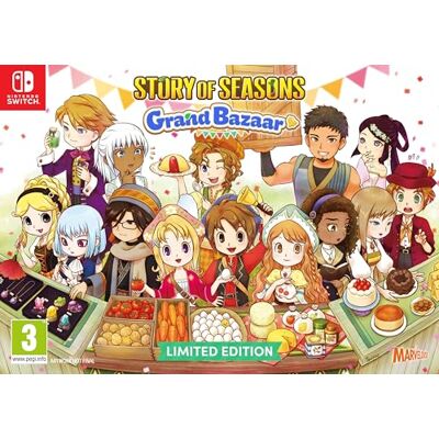 Nintendo Story of Seasons: Grand Bazaar Limited Edition Switch Nintendo Story of Seasons: Grand Bazaar Limited Edition Switch