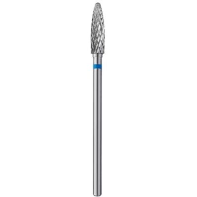 Staleks Pro Fraise en carbure de tungstène pour tour à ongles, foret 4 x 14 mm, forme maïs Staleks Pro Fraise en carbure de tungstène pour tour à ongles, foret 4 x 14 mm, forme maïs