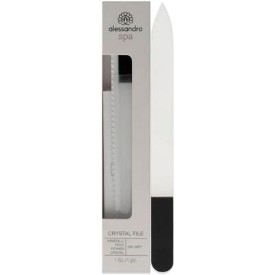 alessandro Spa Crystal Nail File Lime à ongles en cristal pour ongles naturels alessandro Spa Crystal Nail File Lime à ongles en cristal pour ongles naturels