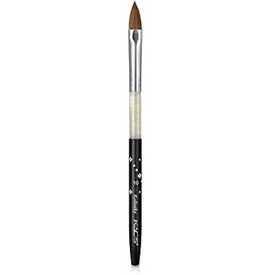 KADS Kolinsky Sable Brush Series Brosse d’ongles ronde professionnelle #10 en bois et poils de martre rouge Kolinsky KADS Kolinsky Sable Brush Series Brosse d’ongles ronde professionnelle #10 en bois et poils de martre rouge Kolinsky