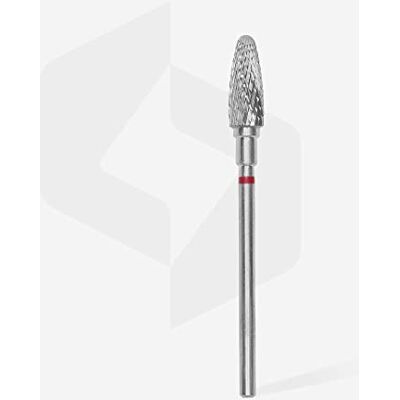 Staleks PRO Expert Forets à ongles en carbure 5 mm partie de travail 13 mm Outils à ongles pour manucure russe, foret à ongles pour retrait de vernis à ongles gel FT90R050/13 Staleks PRO Expert Forets à ongles en carbure 5 mm partie de travail 13 mm Outils à ongles pour manucure russe, foret à ongles pour retrait de vernis à ongles gel FT90R050/13