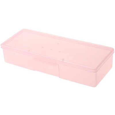 Mumuve Boîte de rangement vide transparente pour outils de manucure Pour décoration d'ongles Argenté Mumuve Boîte de rangement vide transparente pour outils de manucure Pour décoration d'ongles Argenté