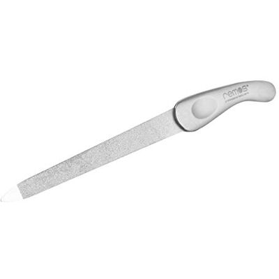 remos professional body care REMOS lime à ongles Saphir avec manche ergonomique en acier inoxydable 13 cm remos professional body care REMOS lime à ongles Saphir avec manche ergonomique en acier inoxydable 13 cm