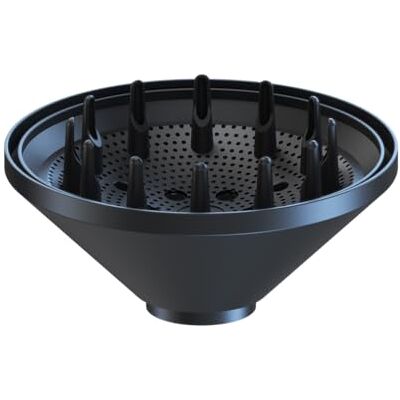 Wahl Vanquish Diffuser, diffuseur magnétique pour sèche-cheveux, définit les boucles, réduit les frisottis, apporte du volume, noir Wahl Vanquish Diffuser, diffuseur magnétique pour sèche-cheveux, définit les boucles, réduit les frisottis, apporte du volume, noir