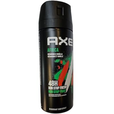 AXE Lot de 6 déodorants pour homme Africa 150 ml AXE Lot de 6 déodorants pour homme Africa 150 ml