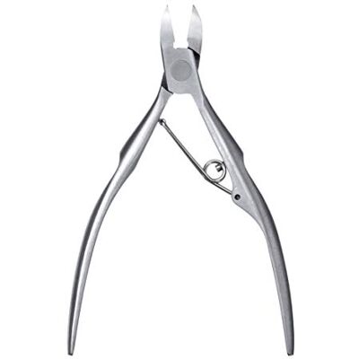 Edge SS-203 Made in Japan Pince coupe-ongles pour ongles incarnés 125 mm Lame courbée pour une coupe précise Lame et ressort en acier inoxydable Edge SS-203 Made in Japan Pince coupe-ongles pour ongles incarnés 125 mm Lame courbée pour une coupe précise Lame et ressort en acier inoxydable