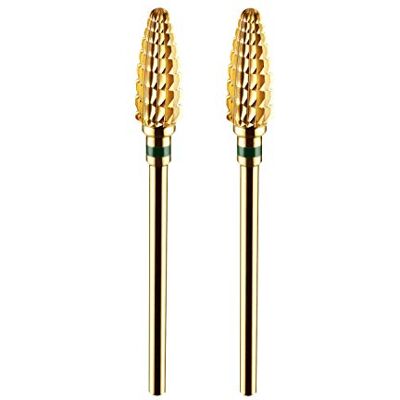 JCMASTER Lot de 2 forets à ongles pour enlever les ongles en acrylique, les ongles en gel et les ongles clairsemés – Taille universelle de 3/81 cm, durable, excellente capacité de coupe, foret à JCMASTER Lot de 2 forets à ongles pour enlever les ongles en acrylique, les ongles en gel et les ongles clairsemés – Taille universelle de 3/81 cm, durable, excellente capacité de coupe, foret à