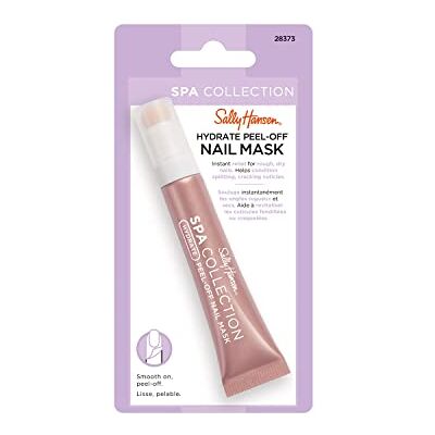Sally Hansen , Spa Collection Hydrate Peel-off Masque Hydratant Peel-off avec Acide Hyaluronique pour Ongles et Cuticules secs 8 ml Sally Hansen , Spa Collection Hydrate Peel-off Masque Hydratant Peel-off avec Acide Hyaluronique pour Ongles et Cuticules secs 8 ml