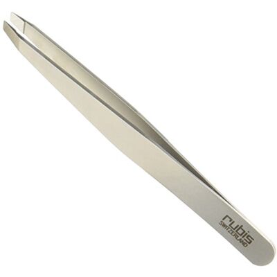 Rubis 1k102 Pince a epiler Classic 9,5 cm Gris Rubis 1k102 Pince a epiler Classic 9,5 cm Gris