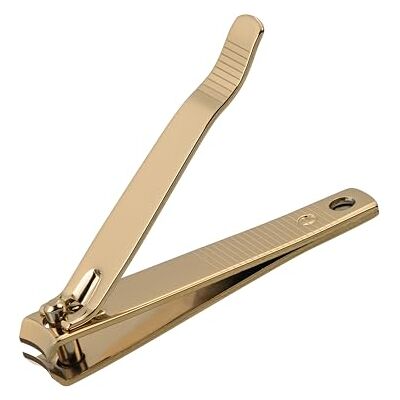 TITANIA Coupe-ongles pour les pieds avec lime – Idéal pour les ongles épais – Coupe-ongles en acier plaqué or avec lime intégrée – Pour hommes et femmes TITANIA Coupe-ongles pour les pieds avec lime – Idéal pour les ongles épais – Coupe-ongles en acier plaqué or avec lime intégrée – Pour hommes et femmes