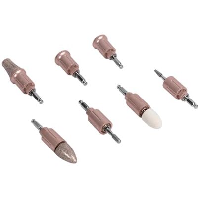 Cecotec Recharges de têtes pour pack de manucure Bamba Pinkycare 700 Perfect Nails. Pack de têtes, accessoire original, consommable Cecotec Recharges de têtes pour pack de manucure Bamba Pinkycare 700 Perfect Nails. Pack de têtes, accessoire original, consommable