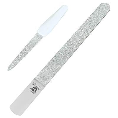 JAG SHAVING GERMANY Diamond Deb Lime à ongles et couteau à pied – Double face Diamond Coating – Podologie Instruments de soins des pieds – 20 cm JAG SHAVING GERMANY Diamond Deb Lime à ongles et couteau à pied – Double face Diamond Coating – Podologie Instruments de soins des pieds – 20 cm