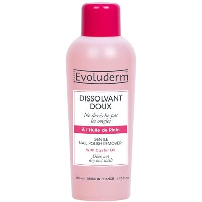 Evoluderm Dissolvant Doux à l’Huile de Ricin 200 ml Végan Fabrication Française Evoluderm Dissolvant Doux à l’Huile de Ricin 200 ml Végan Fabrication Française
