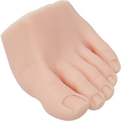 Jiawu Faux Modèle de Pied, Faux Pied D'entraînement en Silicone pour la Pratique des Ongles Faux Pied D'entraînement Flexible et Souple Faux Pied D'entraînement (La gauche) Jiawu Faux Modèle de Pied, Faux Pied D'entraînement en Silicone pour la Pratique des Ongles Faux Pied D'entraînement Flexible et Souple Faux Pied D'entraînement (La gauche)