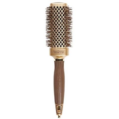 Olivia Garden NanoThermic Brosse Shaper Carrée, 40mm Antibactérien, Céramique, Antistatique, Tourmaline-Ion et Poils Ondulés en Nylon Olivia Garden NanoThermic Brosse Shaper Carrée, 40mm Antibactérien, Céramique, Antistatique, Tourmaline-Ion et Poils Ondulés en Nylon