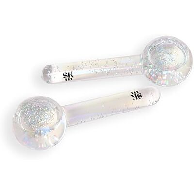 Revolution Beauty London Revolution Skin Ice Globes, Accessoires de soin visage rafraîchissants pour visage, cou & yeux, apaisent & détendent la peau Revolution Beauty London Revolution Skin Ice Globes, Accessoires de soin visage rafraîchissants pour visage, cou & yeux, apaisent & détendent la peau