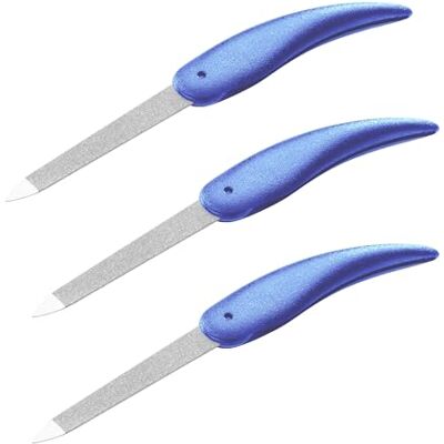 remos professional body care REMOS Lot de 3 limes à ongles en saphir, bleues, pliables, double face, pour ongles en gel, acrylique, naturels, idéales pour les voyages et la manucure remos professional body care REMOS Lot de 3 limes à ongles en saphir, bleues, pliables, double face, pour ongles en gel, acrylique, naturels, idéales pour les voyages et la manucure