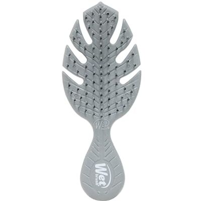 Wet Brush Go Green Mini brosse démêlante – Gris pour unisexe 1 pièce Wet Brush Go Green Mini brosse démêlante – Gris pour unisexe 1 pièce