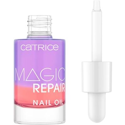 Catrice Cosmetics Catrice Magic Repair Huile pour ongles Multicolore 2 couleurs Nourrissante, aux huiles, vitamines, réparatrice, translucide, sans acétone, végétalienne, sans particules microplastiques (8 ml) Catrice Cosmetics Catrice Magic Repair Huile pour ongles Multicolore 2 couleurs Nourrissante, aux huiles, vitamines, réparatrice, translucide, sans acétone, végétalienne, sans particules microplastiques (8 ml)