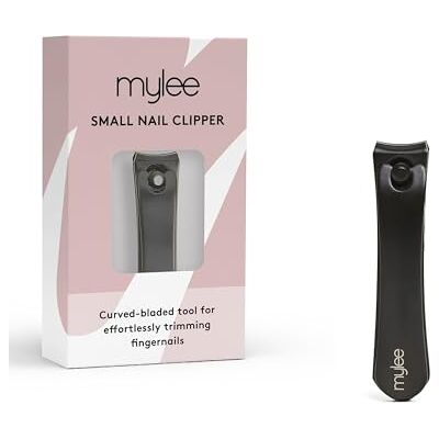 MYLEE Petit coupe-ongles – Professionnel, élégant, noir mat, acier inoxydable, petit coupe-ongles de qualité professionnelle pour couper les ongles de précision MYLEE Petit coupe-ongles – Professionnel, élégant, noir mat, acier inoxydable, petit coupe-ongles de qualité professionnelle pour couper les ongles de précision
