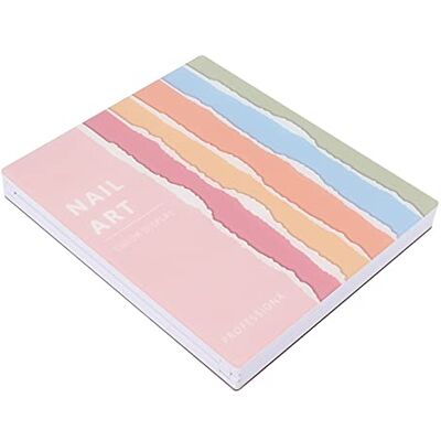 Panv Présentoir pour dossiers de couleurs pour ongles, facile et pratique à utiliser, présentoir pour vernis à ongles pour studio de salon de nail art pour la pratique de la peinture artistique Panv Présentoir pour dossiers de couleurs pour ongles, facile et pratique à utiliser, présentoir pour vernis à ongles pour studio de salon de nail art pour la pratique de la peinture artistique