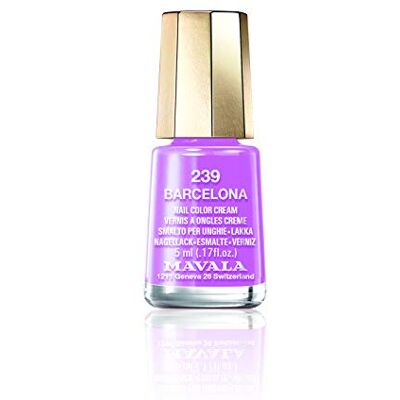 MAVALA Mini Color Vernis à Ongles Crème 5 ml Couleur : 239 : Barcelona MAVALA Mini Color Vernis à Ongles Crème 5 ml Couleur : 239 : Barcelona