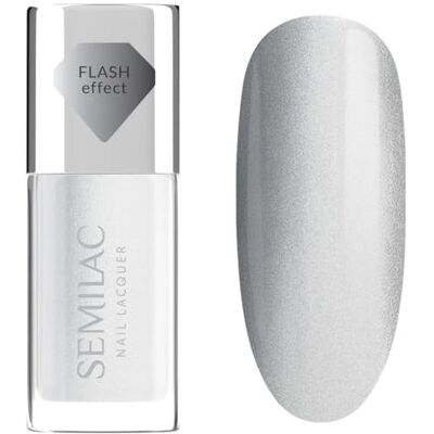 Semilac Vernis à ongles 115 Silver Chrome 9 ml Semilac Vernis à ongles 115 Silver Chrome 9 ml
